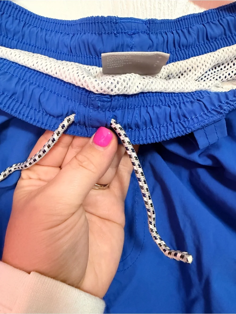Columbia Women's Royal Blue Athletic Shorts with White Mesh Lining